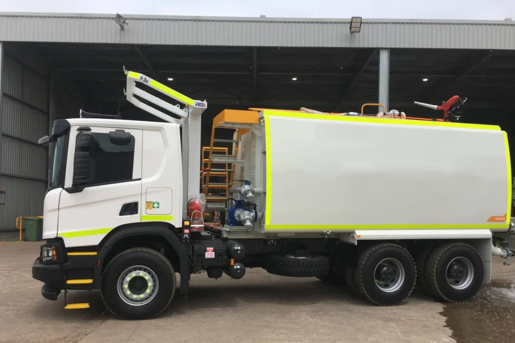 mining water trucks central queensland