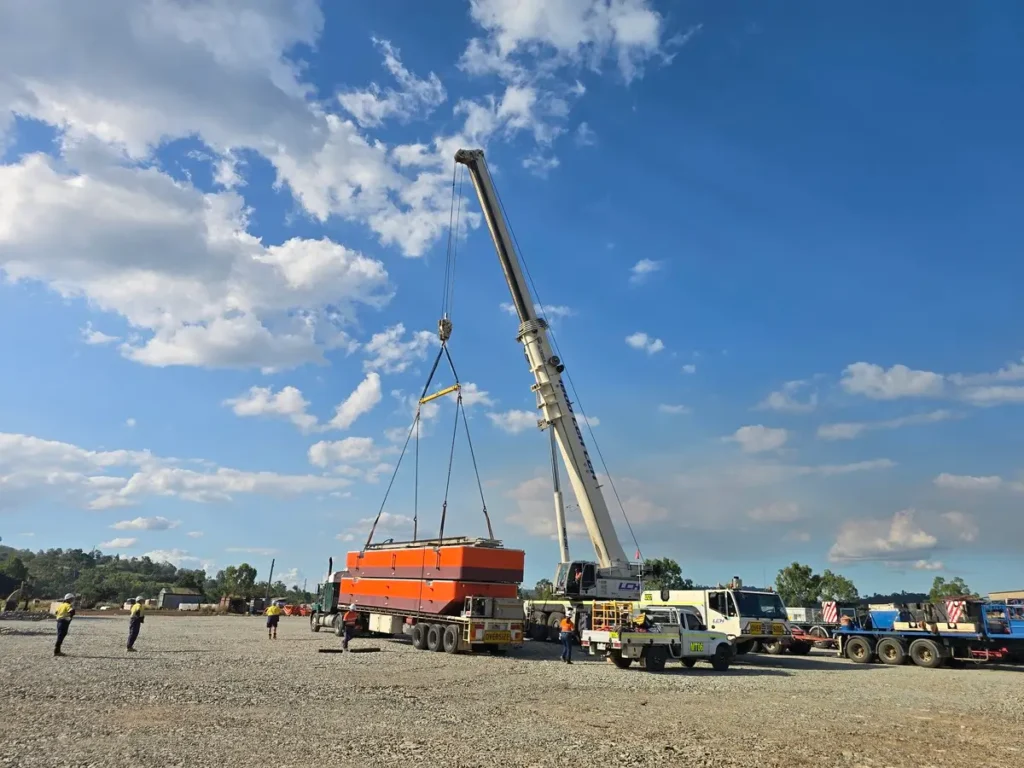 slew crane hire central queensland